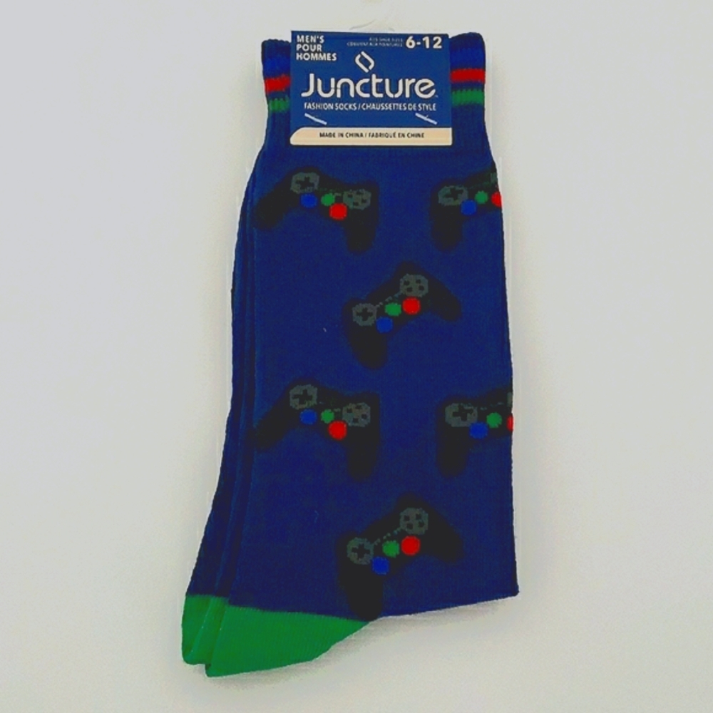 2/$16 mix and match) Video game controller socks